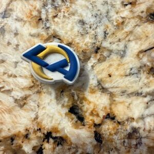 NFL Rams Crocs Jibitz Charm